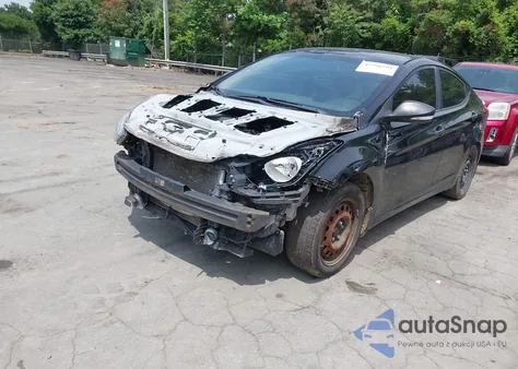 2013 Hyundai Elantra Gls из США, поврежденный, VIN KMHDH4AE8DU569216